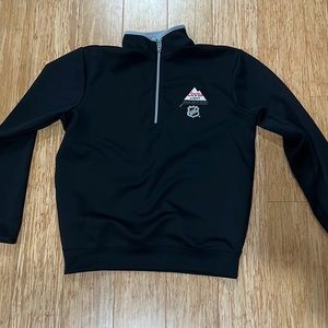 Black Coors Light NHL Antigua quarter zip size medium